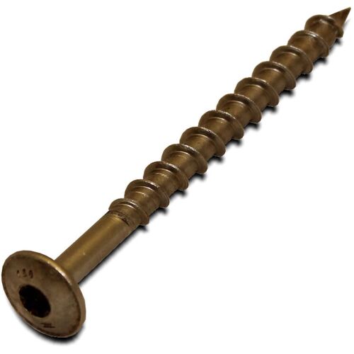 WOLF Holzschrauben Set 50 Stk. für Dachhaken - 50 Stk. 8 x 100 mm für Falz-Ziegel - 2484997