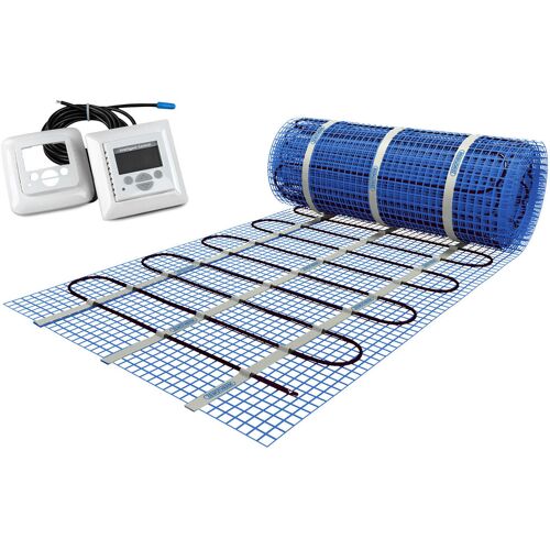 Ratiodämm Elektro-Fußbodenheizung - Heizmatte 7 m² - 230 V - Länge 14 m - Breite 0,5 m - mit Digital-Raumthermostat