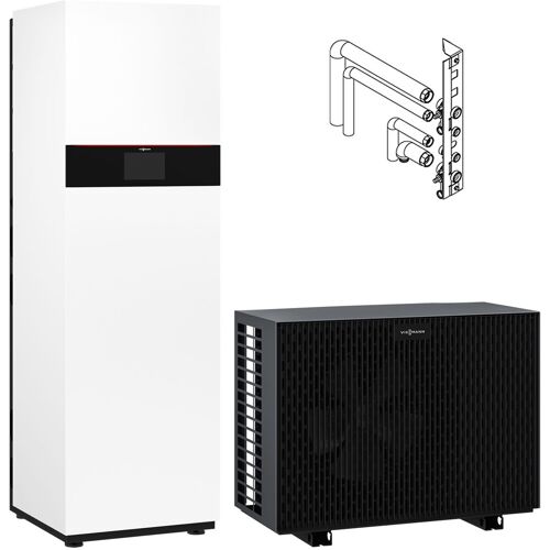 Viessmann Split Luft/Wasser-Wärmepumpe Vitocal 222-S AWBT-M-E-AC 221.E06 230V mit Montagehilfe, Anschluss rechts - Z025134