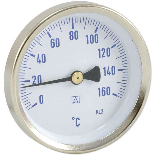AFRISO Bimetall-Solar-Thermometer 1/2'' x 40mm 0-160 °C blau