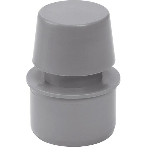 Airfit Rohrbelüfter aus Kunststoff für Abflussrohr, DN 50 - grau
