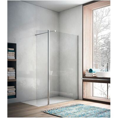 Evenes Walk-In Glasduschwand Eloa 2.0 975-990 x1950 mm + 300 mm Klappteil gesamt 1290 mm Sicherheitsglas 6 mm - 93 177 52 Evenes Walk-In Glasduschwand Eloa 2.0 975-990 x1950 mm + 300 mm Klappteil gesamt 1290 mm Sicherheitsglas 6 mm - 93 177 52
