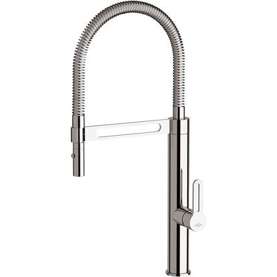 Evenes Spültischmischer Enzan herausnehmbare Geschirrbrause, Ausladung 230 mm, verchromt, weiß - 93 124 88 Evenes Spültischmischer Enzan herausnehmbare Geschirrbrause, Ausladung 230 mm, verchromt, weiß - 93 124 88
