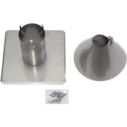 VAILLANT Schachtabdeckung Edelstahl für Abgasleitung Ø 80