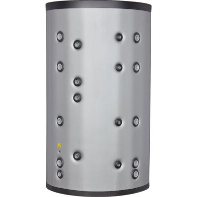 TML Edelstahl-Kombi-Pufferspeicher PC1000/200, mit 1 Wärmetauscher, Inhalt 931 Liter TML Edelstahl-Kombi-Pufferspeicher PC1000/200, mit 1 Wärmetauscher, Inhalt 931 Liter