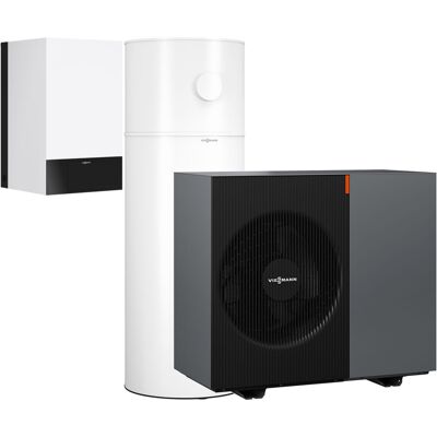 Viessmann Vitocal Paket 200-A ie Modular Luft/Wasser-Wärmepumpe V125 B12 mit Vitocell Modular 100-VE 250L, 75L Puffer - Z035057 Viessmann Vitocal Paket 200-A ie Modular Luft/Wasser-Wärmepumpe V125 B12 mit Vitocell Modular 100-VE 250L, 75L Puffer - Z035057