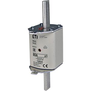 ETI NH Sicherung NH2C gG 80A/500V - 3 Stück ETI NH Sicherung NH2C gG 80A/500V - 3 Stück