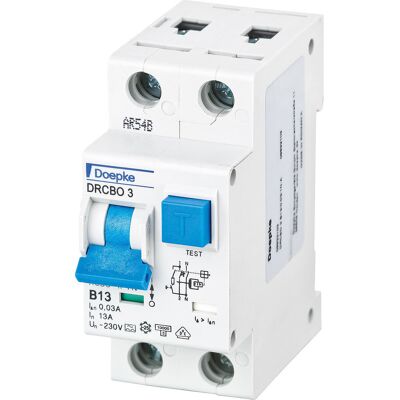 Doepke DRCBO 3 B06/0,03/1N-A - Fehlerstromschutzschalter Doepke DRCBO 3 B06/0,03/1N-A - Fehlerstromschutzschalter