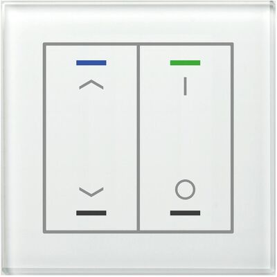 MDT - BE-GTL2TW.C1 - Weiß - RGBW - KNX Wandschalter MDT - BE-GTL2TW.C1 - Weiß - RGBW - KNX Wandschalter