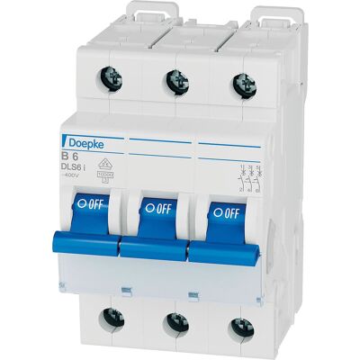 Doepke DLS 6I B6-3 10KA - Leitungsschutzschalter Doepke DLS 6I B6-3 10KA - Leitungsschutzschalter