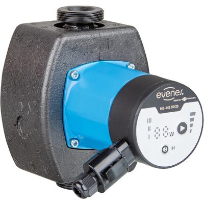 Evenes Umwälzpumpe HE-HS 35-15, PN10 230V, Baulänge 130mm - 90 027 36 Evenes Umwälzpumpe HE-HS 35-15, PN10 230V, Baulänge 130mm - 90 027 36
