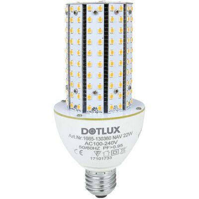 Dotlux LED-Strassenlampe RETROFITprotect E27, 18W - 2700 lm Dotlux LED-Strassenlampe RETROFITprotect E27, 18W - 2700 lm
