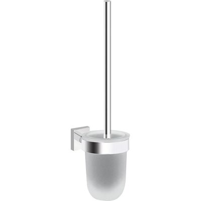 Evenes WC Bürstengarnitur Elean mit Wandhalter, Messing / Edelstahl verchromt - 93 136 38 Evenes WC Bürstengarnitur Elean mit Wandhalter, Messing / Edelstahl verchromt - 93 136 38