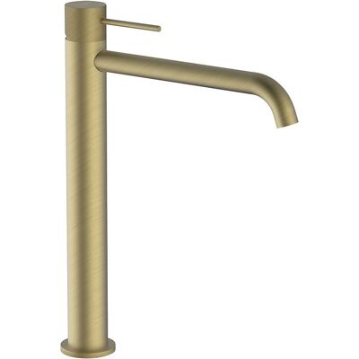 Evenes Waschtischmischer Comallo, hohe Ausführung, mit Pop-Up Ablauf, Soft Brass - 93 224 66 Evenes Waschtischmischer Comallo, hohe Ausführung, mit Pop-Up Ablauf, Soft Brass - 93 224 66