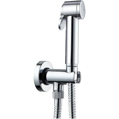 Evenes Intim Hygiene-Dusch-Set Evanna mit Handbrause, Brauseschlauch und Brausehalter, chrom - 93 775 67 Evenes Intim Hygiene-Dusch-Set Evanna mit Handbrause, Brauseschlauch und Brausehalter, chrom - 93 775 67