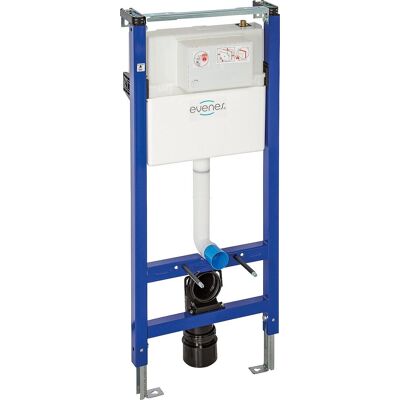 Evenes WC Element Plus 1150 mm, inkl. UP-Spülkasten 189, Betätigung von vorne - 93 941 21 Evenes WC Element Plus 1150 mm, inkl. UP-Spülkasten 189, Betätigung von vorne - 93 941 21