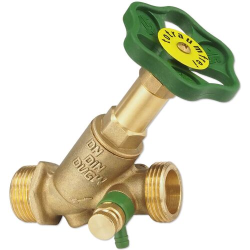 Bender o. Schlösser Schrägsitzventil, 3/4'' AG - DN15 - Fettkammeroberteil & Entleerung