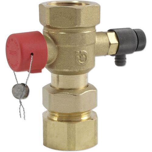 Caleffi Messing-Kappenventil 1'' IG x 1'' IG - bis 85°C