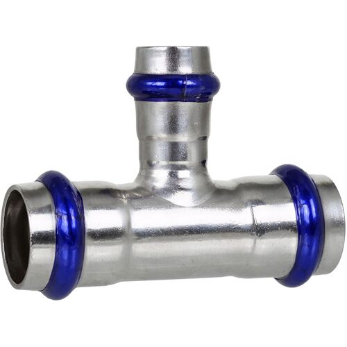 Effebi Press-T-Stück 35 - 22 - 35 mm - für Edelstahlrohre - DVGW