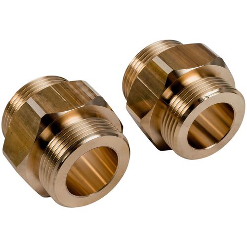 WOLF Doppelnippel G 1 1/4'' - G 1 1/4'' Satz a 2 Stück - 9147598