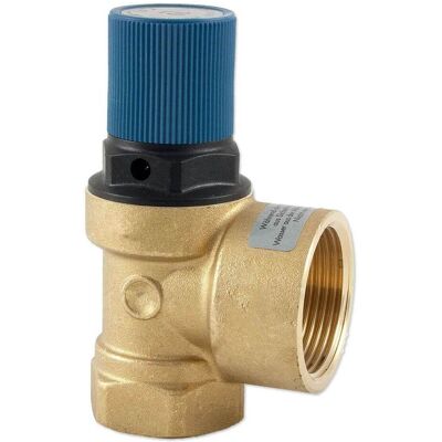 CALEFFI Sicherheitsventil - 1" Membran, 10 bar - Sicherheitsventil für Wasserheizung CALEFFI Sicherheitsventil - 1" Membran, 10 bar - Sicherheitsventil für Wasserheizung