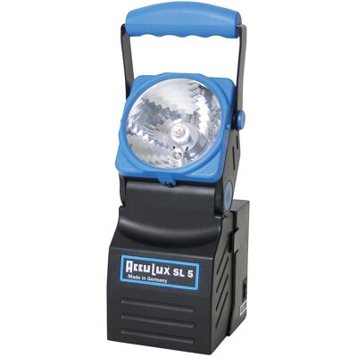 ACCULUX SL 5 Halogen-Leuchte Einzeln, blau/schwarz - 47 lm ACCULUX SL 5 Halogen-Leuchte Einzeln, blau/schwarz - 47 lm