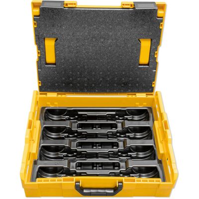 REMS Systemkoffer L-Boxx mit Einlage für 8 REMS-Presszangen REMS Systemkoffer L-Boxx mit Einlage für 8 REMS-Presszangen
