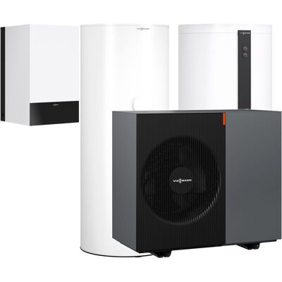 Viessmann Vitocal Paket 200-A ie Modular Luft/Wasser-Wärmepumpe V125 B12 mit Vitocell 100-V CVWC 300L/100-E SVPB 400L - Z035049 Viessmann Vitocal Paket 200-A ie Modular Luft/Wasser-Wärmepumpe V125 B12 mit Vitocell 100-V CVWC 300L/100-E SVPB 400L - Z035049