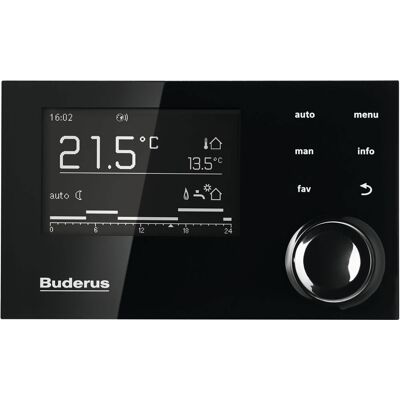 Buderus - Logamatic RC310 - Schwarz - Systembedieneinheit Buderus - Logamatic RC310 - Schwarz - Systembedieneinheit
