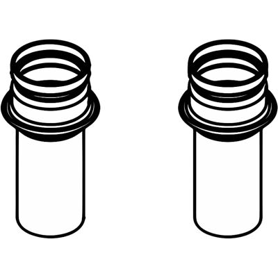 Viessmann Anschluss-Set für Konsole Bodenmontage mit Wanddurchführung - ZK06019 Viessmann Anschluss-Set für Konsole Bodenmontage mit Wanddurchführung - ZK06019