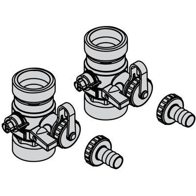 Viessmann Kugelhahn-Set Ø28 - G1 1/4 - ZK06057 Viessmann Kugelhahn-Set Ø28 - G1 1/4 - ZK06057