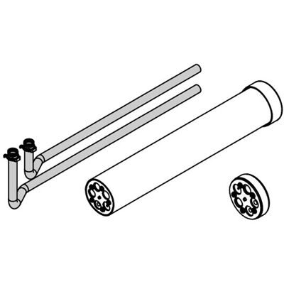Viessmann Anschluss-Set für Konsole Bodenmontage ohne Wärmedämmung - ZK06428 Viessmann Anschluss-Set für Konsole Bodenmontage ohne Wärmedämmung - ZK06428
