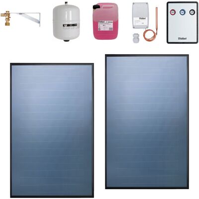 VAILLANT Solarthermie-Paket 9.601/6 - 2 Kollektoren VFK 145 V zur solaren Nachrüstung - 5,02 m² - 0010042376 VAILLANT Solarthermie-Paket 9.601/6 - 2 Kollektoren VFK 145 V zur solaren Nachrüstung - 5,02 m² - 0010042376