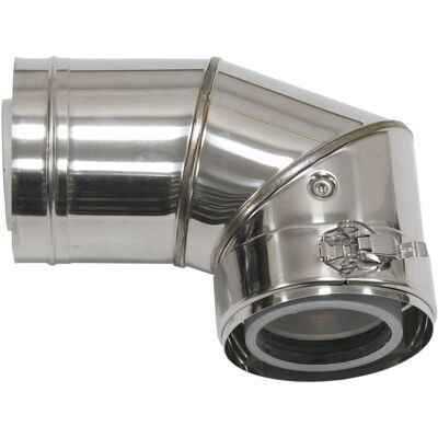Vaillant 0020042756 - Bogen 87° 80/125mm für Fassade - Rohrfitting Vaillant 0020042756 - Bogen 87° 80/125mm für Fassade - Rohrfitting