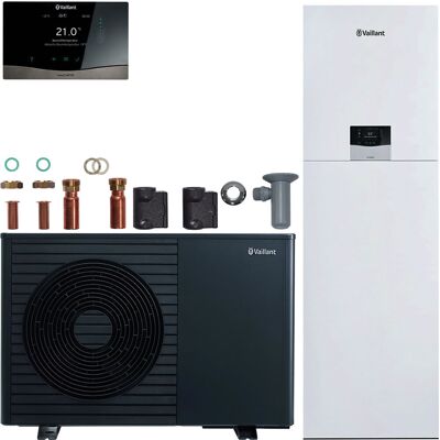 Vaillant Wärmepumpenpaket 4.1201 aroTHERM pro /7.1 VWL 75/7.1 A mit uniTOWER /7 E 18L, Regelung VRC 720/3 - 8000050532 Vaillant Wärmepumpenpaket 4.1201 aroTHERM pro /7.1 VWL 75/7.1 A mit uniTOWER /7 E 18L, Regelung VRC 720/3 - 8000050532
