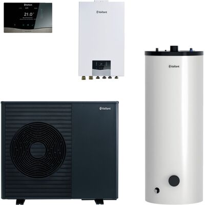 Vaillant Wärmepumpenpaket 4.3333 aroTHERM plus VWL 75/8.1 A mit Hydraulikstation, Speicher 250 l, Regelung VRC 720/3 - 8000044762 Vaillant Wärmepumpenpaket 4.3333 aroTHERM plus VWL 75/8.1 A mit Hydraulikstation, Speicher 250 l, Regelung VRC 720/3 - 8000044762