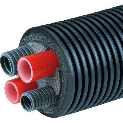 Armacell AustroPEX WPP Wärmepumpenrohr-Fernwärmeleitung - Meterware - 2-63 x 5,8 mm (DN 50) und 2 Leerrohre - Außenmantel 200 mm ** 1m/173,79 EUR Armacell AustroPEX WPP Wärmepumpenrohr-Fernwärmeleitung - Meterware - 2-63 x 5,8 mm (DN 50) und 2 Leerrohre - Außenmantel 200 mm ** 1m/173,79 EUR