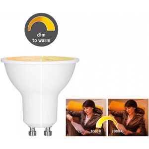 Paulmann 28735 LED 6 Watt GU10 1.800 - 3.000K dim to warm