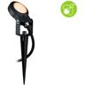 Paulmann 94728 Plug & Shine LED Gartenstrahler Sting Einzelspot Insektenfreundlich IP67 2200K 6,3W Anthrazit