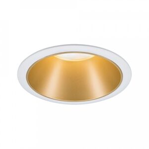 Paulmann 93405 Einbauleuchte LED Cole 6,5W Weiß/Gold matt 3-Stufen-dimmbar 2700K Warmweiß