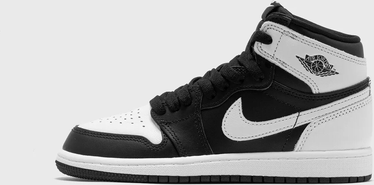 JORDAN 1 RETRO HIGH OG 'BLACK/WHITE' (PS) Sneakers Basketball black silver in Größe:29,5