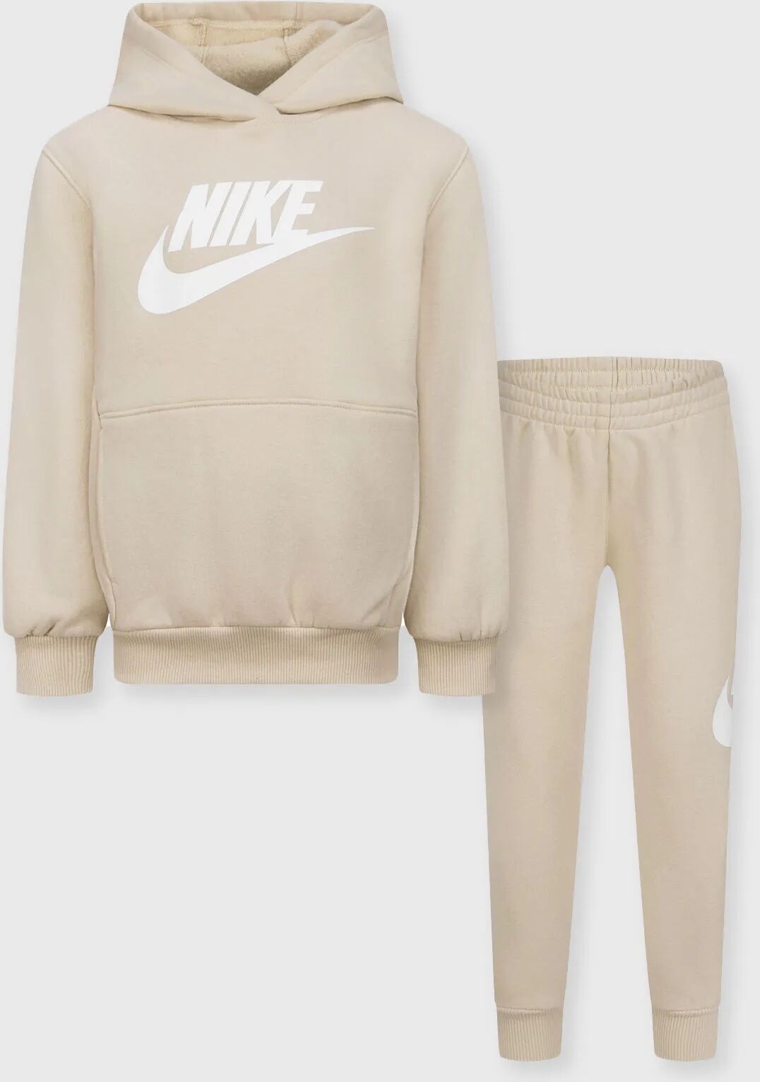 Nike CLUB FLEECE SET Tracksuits beige in Größe:4-6