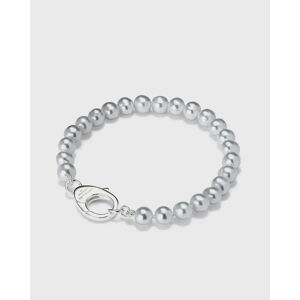 Hatton Labs Classic Pearl Bracelet men Jewellery silver in Größe:XL