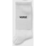 Norse Projects Bjarki Logo men Socks white in Größe:ONE SIZE