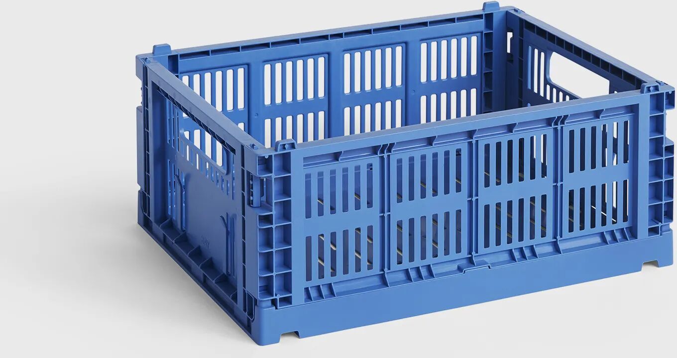 HAY Colour Crate Medium men Home deco blue in Größe:ONE SIZE