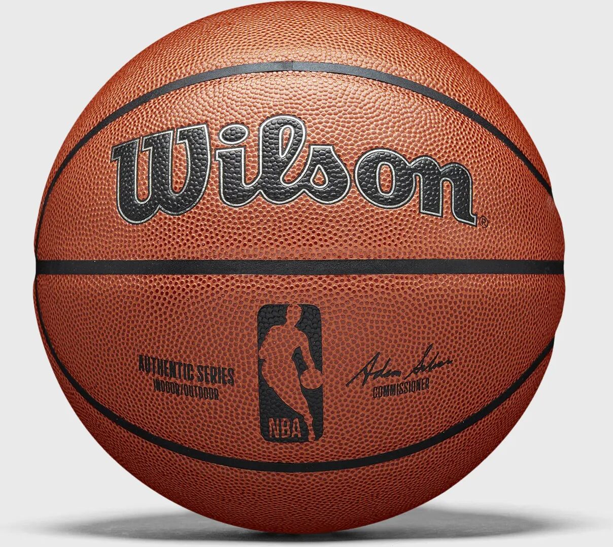 Wilson NBA AUTHENTIC INDOOR OUTDOOR BASKETBALL SIZE 7 men Sports Equipment brown in Größe:ONE SIZE