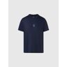 North Sails - T-Shirt mit Dreizack vorne Navy blue L