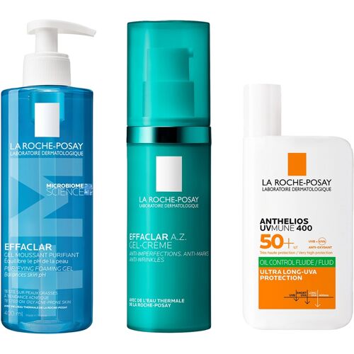 La Roche-Posay La Roche Posay Effaclar Adult Acne Bundle, Effaclar Cleanser & Treatment