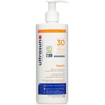 Ultrasun Familien Gel SPF 30 - 400ml Ultrasun Familien Gel SPF 30 - 400ml