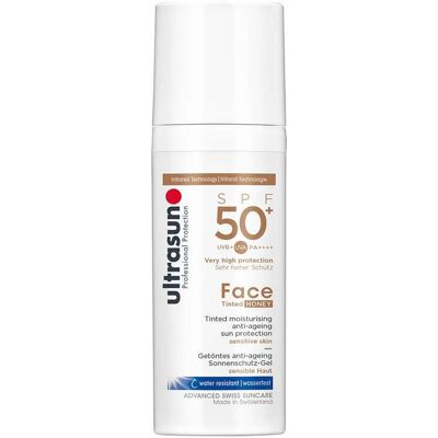 Ultrasun Gesicht Getönt Honig SPF 50+ (50ml) Ultrasun Gesicht Getönt Honig SPF 50+ (50ml)